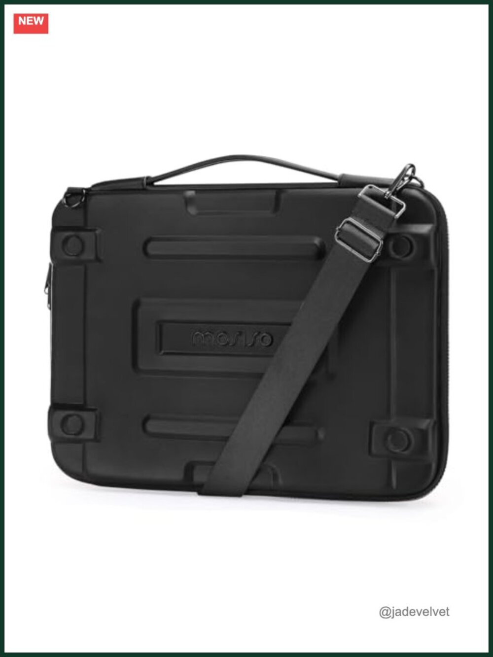Hard Shell Laptop Case Sleeve 15-16 inch with Handle and Shoulder Strap EVA